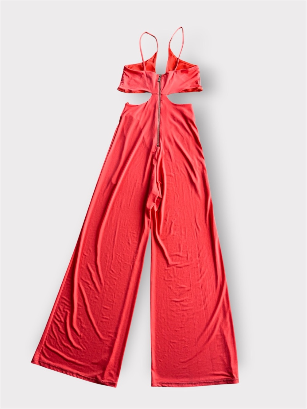 Relish Tuta Hiroe Coral Cutout Wide Leg Jumpsuit NWT Made In Italy - Picture 4 of 16